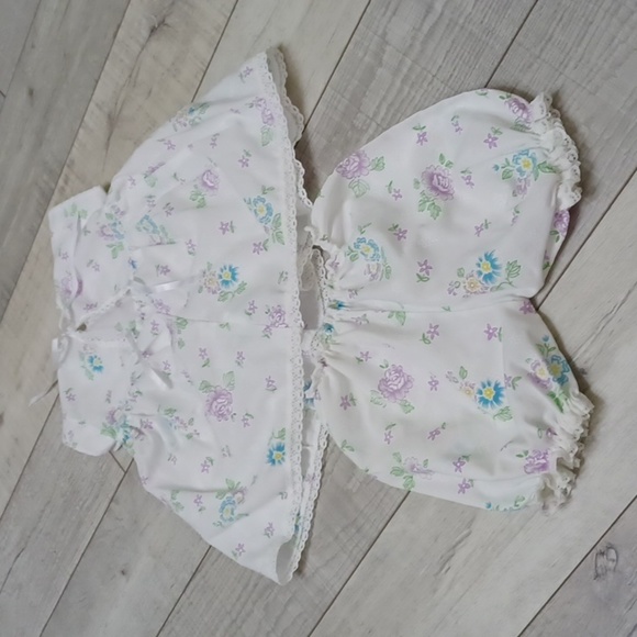 Vintage white floral baby dress and romper 💫 - Picture 5 of 6